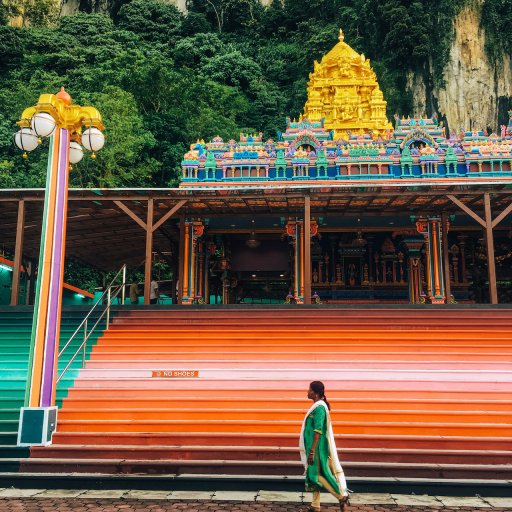 Early morning at Batu Caves